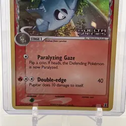 Pupitar 51/113 Reverse Holo EX Delta Species Pokemon TCG Card! - Image 3