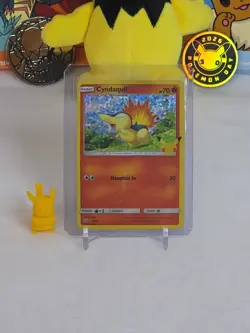 🔥 Pokemon Cyndaquil 10/25 HOLO 25th Anniversary Mcdonalds Promo 2021 Card TCG - Image 1