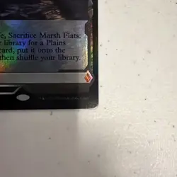 MTG Marsh Flats Foil Zendikar Rising Expedition Card - Image 2