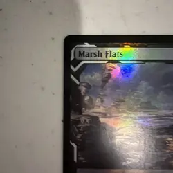 MTG Marsh Flats Foil Zendikar Rising Expedition Card - Image 4