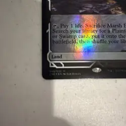 MTG Marsh Flats Foil Zendikar Rising Expedition Card - Image 5