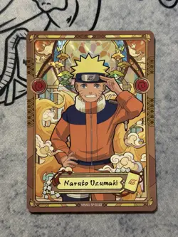 Naruto Uzumaki NRV01-SP-001L5 English Naruto Kayou Card Heavens Scroll NM - Image 1