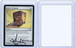 Geth's Grimoire Darksteel Artist Proof MTG (Last One) - Image 3