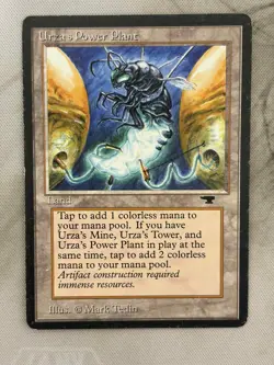 Urza's Power Plant - 84C (Bug) - LP/MP - Magic the Gathering Antiquities - Image 1