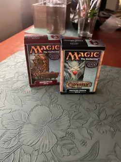 MTG Odyssey Pressure Cooker Deck & Mercadian Masques Disrupter Deck Complete Set - Image 1