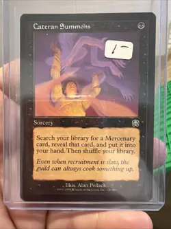 Cateran Summons Mercadian Masques Regular Magic The Gathering MTG - Image 1
