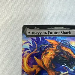 Armaggon, Future Shark (Extended Art Foil) MTG Teenage Mutant Ninja Turtles TMT - Image 3