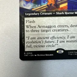 Armaggon, Future Shark (Extended Art Foil) MTG Teenage Mutant Ninja Turtles TMT - Image 5