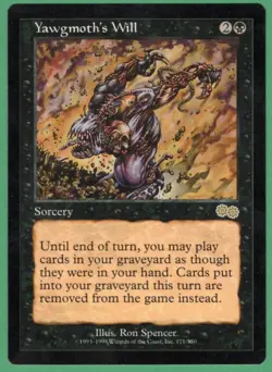 MTG Yawgmoth's Will (Urza's Saga) 0171 - Image 1