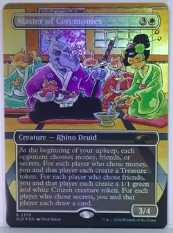 Master of Ceremonies [New, Near Mint] *Foil* {TMNT SLD} - Image 1