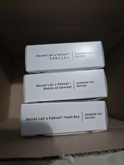 Fallout Foil Bundle Secret Lair S.P.E.C.I.A.L. Vault Boy, Points of Interest NEW - Image 1