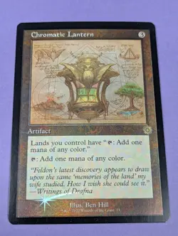 MTG: The Brothers' War Retro Artifacts: Chromatic Lantern Foil #73 Rare - NM - Image 1