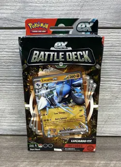 Pokemon TCG ex Battle Deck Lucario ex FACTORY SEALED - Image 1