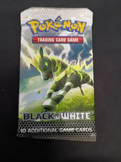 Pokemon Booster Pack Black & White Zebstrika Artwork Factory Sealed 2011 - Image 1