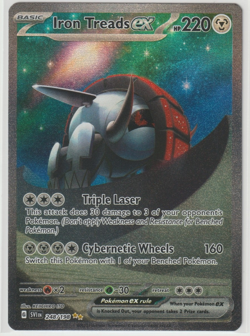 Iron Treads ex 248/198 Pokemon Scarlet & Violet Special Illustration Rare NM - Image 1