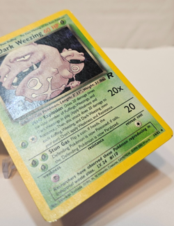 Dark Weezing 14/82 Holo Rare Unlimited Team Rocket Pokemon 1291 - Image 5