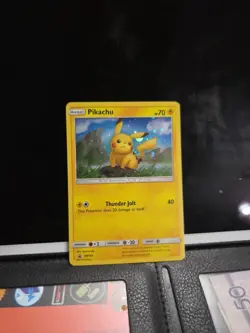 Pokemon TCG Pikachu SM183 Sun & Moon Black Star Promo Swirl NM - Image 1