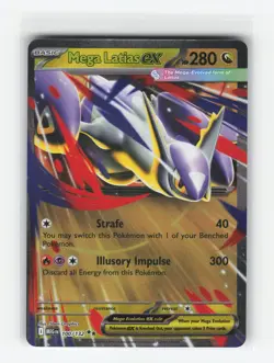 MEGA LATIAS EX 100/132 MEGA EVOLUTION POKEMON TCG NM - Image 1