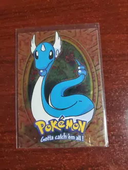 Pokemon 1999 Black TOPPS Label Dragonair #148 E11 OF 12 Vintage - Image 1