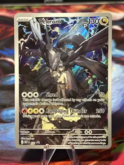 Pokemon TCG N’s Zekrom #031 Black Star Promo Full Art Ascended Heroes Promo NM/M - Image 1