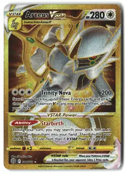 Arceus VSTAR ⭐ 184/172 Holo Secret Rare Brilliant Stars 2022 Pokemon NM - Image 1