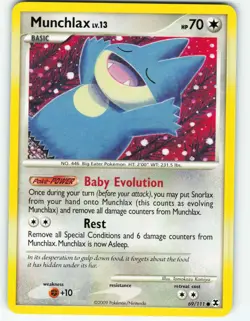Munchlax - 69/111 Rising Rivals - Pokemon TCG - 2009 - Image 1