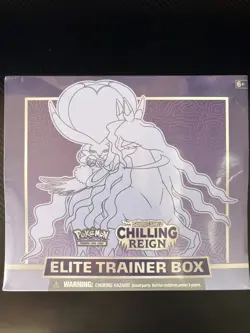 Pokemon TCG Sword & Shield Chilling Reign Elite Trainer Box NEW/SEALED 820650808630 - Image 1