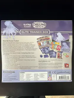 Pokemon TCG Sword & Shield Chilling Reign Elite Trainer Box NEW/SEALED 820650808630 - Image 2
