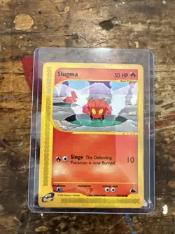 Pokemon TCG Slugma 99/144 Skyridge Non Holographic - LP/NM - Image 1