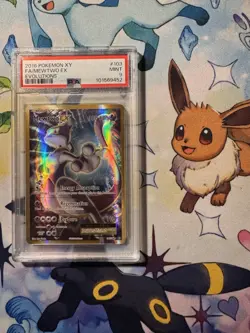 Pokemon XY Evolutions Mewtwo EX 103/108 PSA 9 - Image 1