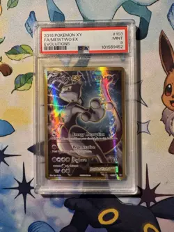 Pokemon XY Evolutions Mewtwo EX 103/108 PSA 9 - Image 2