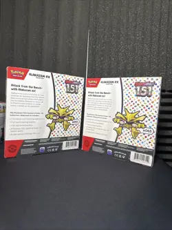 Pokemon TCG Scarlet & Violet 151 Alakazam ex Collection Booster Box New 2 Boxes - Image 2
