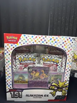 Pokemon TCG Scarlet & Violet 151 Alakazam ex Collection Booster Box New 2 Boxes - Image 4
