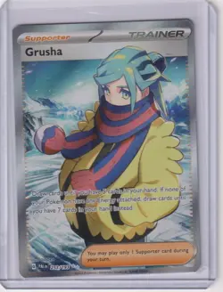 Grusha 253/193 Ultra Rare Paldea Evolved Pokemon NM/M - Image 1
