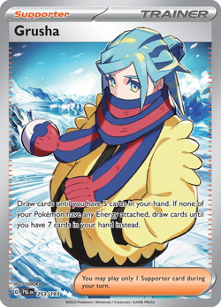 Grusha 253/193 Ultra Rare Paldea Evolved Pokemon NM/M - Image 4