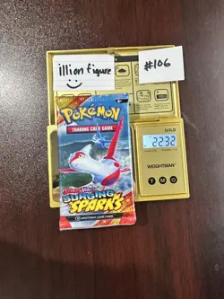 VERY HEAVY! BIG HITUUU22.32g Surging Sparks Pokemon TCG Booster (SEALED) - Image 1