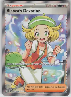 Pokemon TCG Bianca's Devotion Ultra Rare SV05: Temporal Forces 197/162 - Image 1