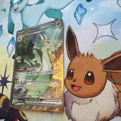 Pokemon Serperior ex 164/086 Holo Special Illustration Rare Sv: Black Bolt NM - Image 4