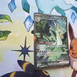 Pokemon Serperior ex 164/086 Holo Special Illustration Rare Sv: Black Bolt NM - Image 5