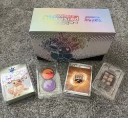 Pokemon Prismatic Evolutions Elite Trainer Box ONLY Promo, Dice ECT - No Packs - Image 2