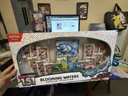 Pokemon Scarlet & Violet 151 Blooming Waters Premium Collection Sealed - Image 1
