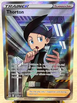 Lost Origin Thorton 195/196 Rare Ultra Pokemon NM/M - Image 1