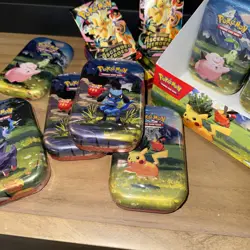 Pokemon Ascended Heroes—Assorted Mini Tins (1 tin assorted artwork) factory seal - Image 3