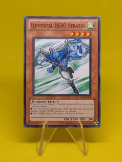Yugioh - Elemental HERO Stratos (LCGX-EN024) - Common Unlimited - Image 1