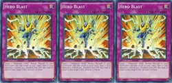 3x Hero Blast | SDHS-EN036 | Common | Unlimited | NM | YuGiOh - Image 1