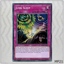 Junk Sleep - MP21-EN156 - Common 1st Edition Yugioh - Image 1