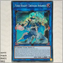 Mekk-Knight Crusadia Avramax - RA01-EN044 - 1st Edition Yugioh - Image 1
