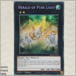Herald of Pure Light - BLMR-EN078 - Secret Rare 1st Edition Yugioh - Image 1