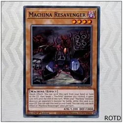 Machina Resavenger - ROTD-EN026 - Common 1st Edition Yugioh - Image 1