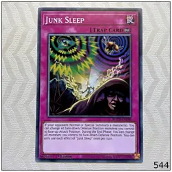 Junk Sleep - ROTD-EN080 - Common 1st Edition Yugioh - Image 1